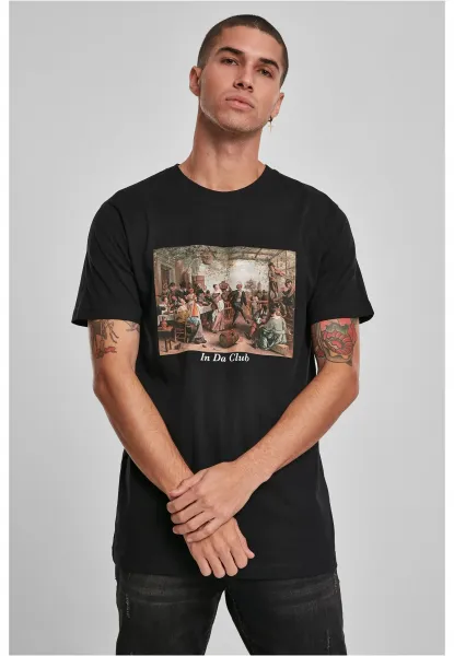 Club T-shirt in black