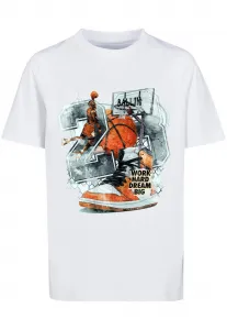 Children's Vintage Ballin T-shirt white