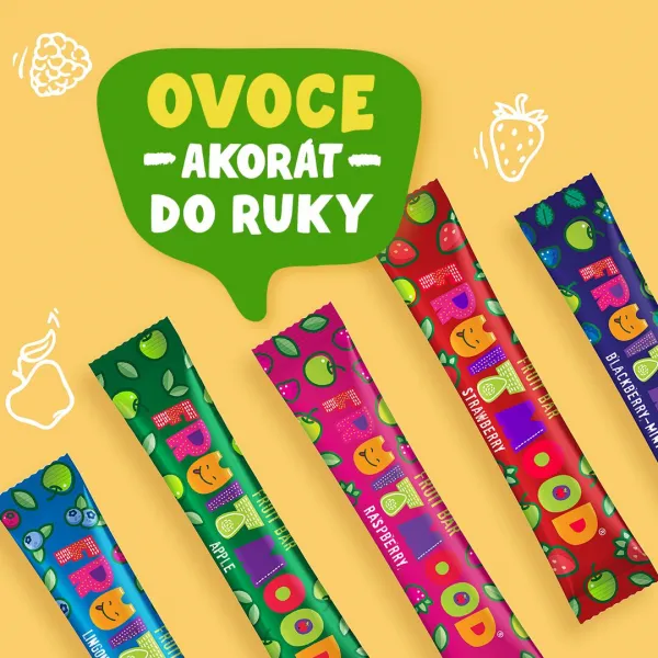 Sergio Fruit Mood ovocná tyčinka brusnica a čučoriedka   kusy 1 ks