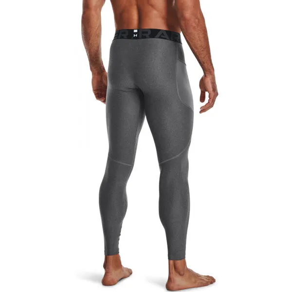 Under Armour HG ARMOUR LEGGINGS Pánske legíny, sivá, veľkosť