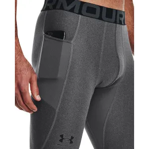 Under Armour HG ARMOUR LEGGINGS Pánske legíny, sivá, veľkosť