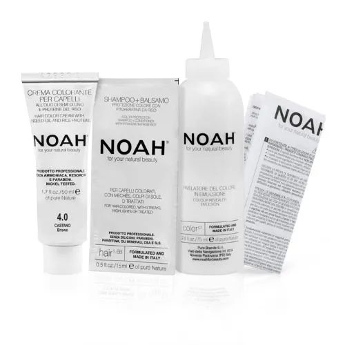 Krémová farba na vlasy hnedá Noah 140ml