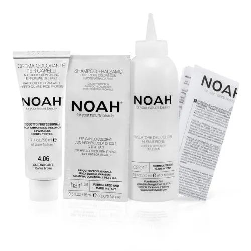 Krémová farba na vlasy kávovo-hnedá Noah 140ml