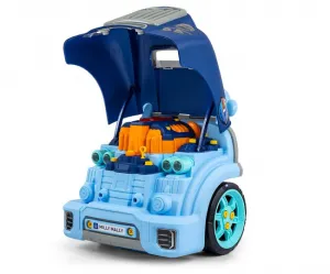 Realistický model prednej časti auta s otváracou kapotou Milly Mally N-GINE blue