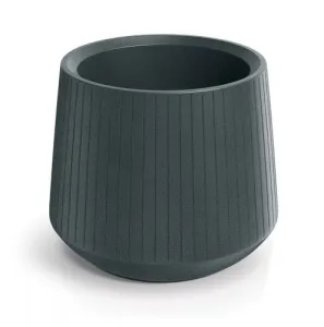 Prosperplast Kvetináč Coros Bowl grafitový, variant 48 cm