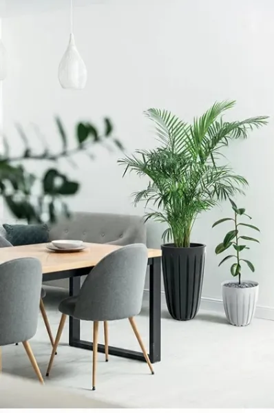 Prosperplast Kvetináč Warios biely, variant 29 cm