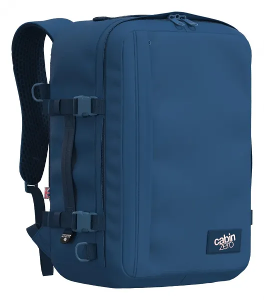 Batoh do lietadla 55x40x20 CabinZero Classic Plus 32L Jodphur Blue