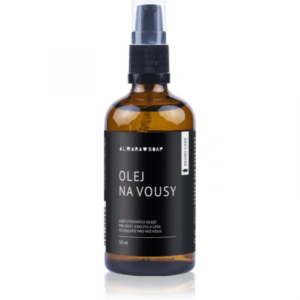 Almara Soap Beard Care olej na podporu rastu brady a fúzov 50 ml