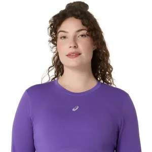 ASICS ROAD SEAMLESS LS TOP Dámske tričko s dlhým rukávom, fialová, veľkosť