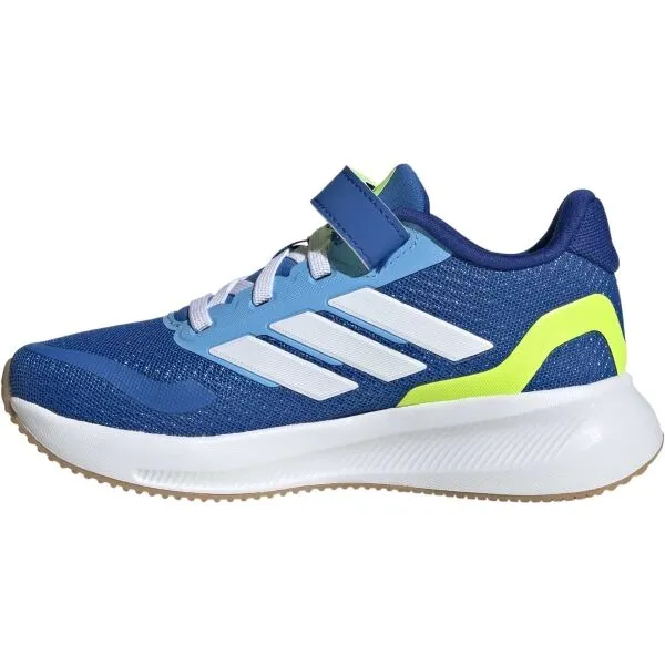 adidas RUNFALCON 5 EL C Detská halová obuv, modrá, veľkosť