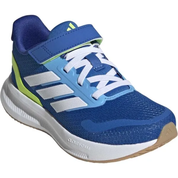 adidas RUNFALCON 5 EL C Detská halová obuv, modrá, veľkosť