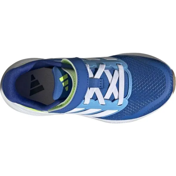 adidas RUNFALCON 5 EL C Detská halová obuv, modrá, veľkosť