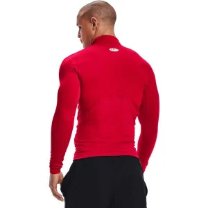 Under Armour CG ARMOUR COMP MOCK Pánske tielko, červená, veľkosť M