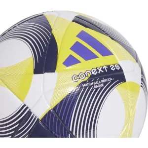 adidas CONEXT 25 LEAGUE Futbalová lopta, biela, veľkosť