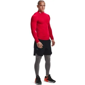 Under Armour CG ARMOUR COMP MOCK Pánske tielko, červená, veľkosť M