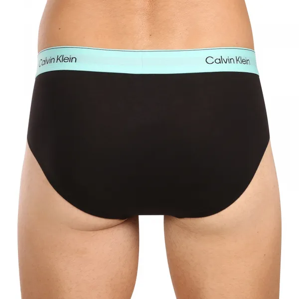 3PACK pánske slipy Calvin Klein čierné (NB4388-VRB) S