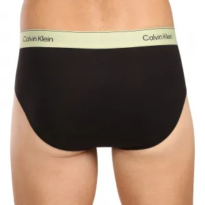 3PACK pánske slipy Calvin Klein čierné (NB4388-VRB) S