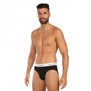 3PACK pánske slipy Calvin Klein čierné (NB4388-VRB) S