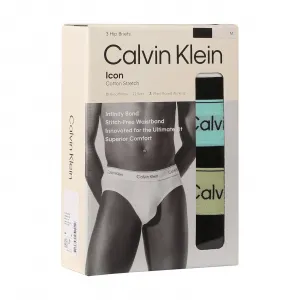 3PACK pánske slipy Calvin Klein čierné (NB4388-VRB) S