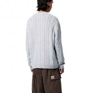 Carhartt WIP Carter Cardigan "Blue Fog" (I035178-0N1GD)