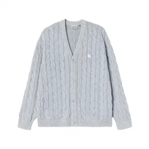 Carhartt WIP Carter Cardigan "Blue Fog" (I035178-0N1GD)