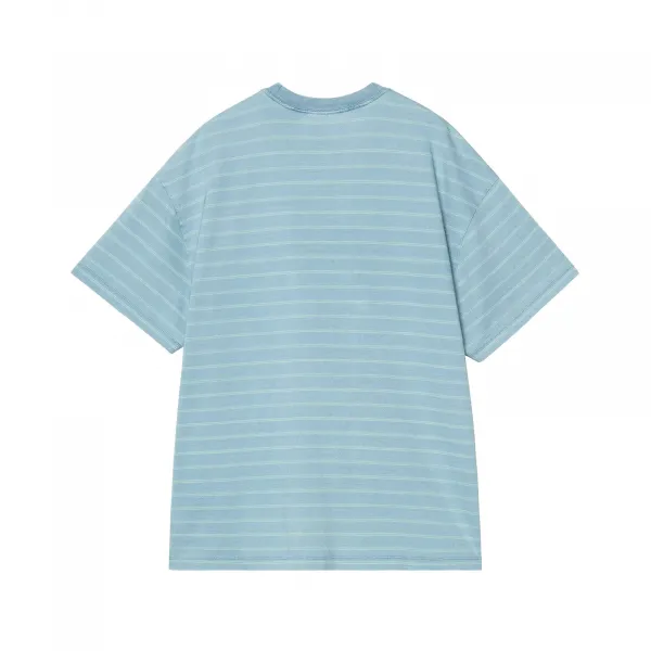 Carhartt WIP Brodina Stripe T-Shirt W "Saguaro" (I035139-30T5X)