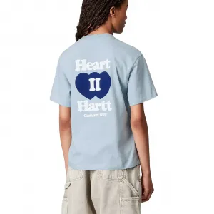 Carhartt WIP S/S Heart II Hartt T-Shirt W "Blue Fog" (I035259-0N1XX)