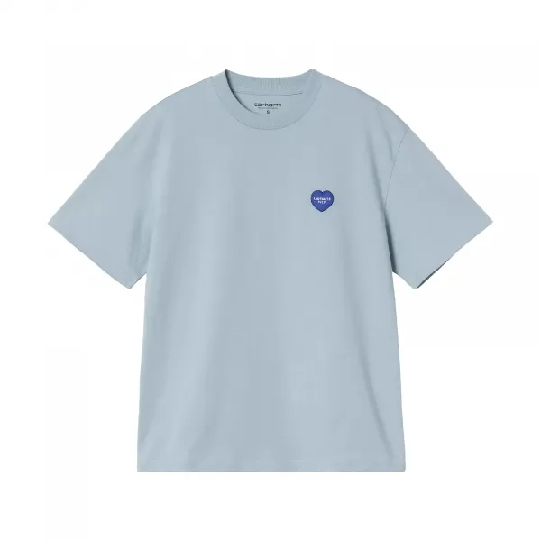 Carhartt WIP S/S Heart II Hartt T-Shirt W "Blue Fog" (I035259-0N1XX)
