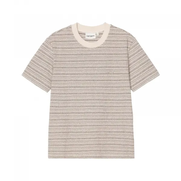 Carhartt WIP Gellar Stripe T-Shirt W "Wax" (I035143-30FXX)