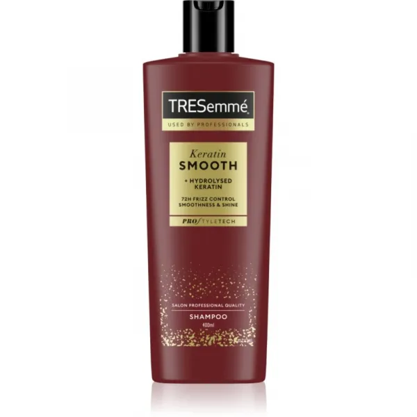 TRESemmé Keratin Smooth šampón s keratínom a marulovým olejom 400 ml