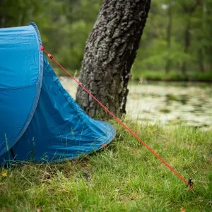 NILS CAMP NC1751 Set napínacích šnúr, červená, veľkosť