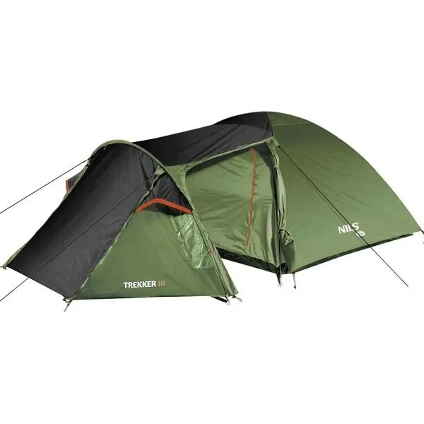 NILS CAMP NC6312 TREKKER III Turistický stan, zelená, veľkosť
