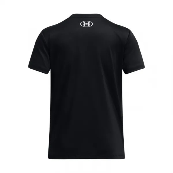 Dievčenské tričko s krátkym rukávom UNDER ARMOUR UA Tech Wordmark SS-BLK