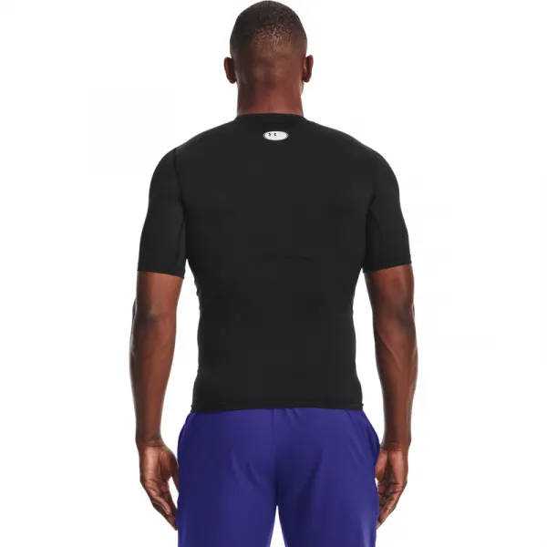 Pánske kompresné tričko s krátkym rukávom UNDER ARMOUR UA HG Armour Comp SS-BLK