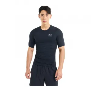 Pánske kompresné tričko s krátkym rukávom UNDER ARMOUR UA HG Armour Comp SS-BLK