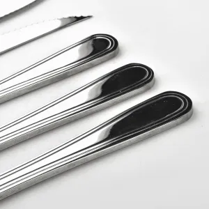 Allesken Súprava 6 ks steakových nožov Daisy 22,8 cm strieborná