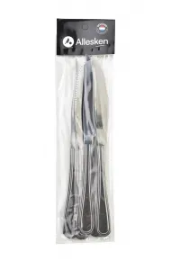 Allesken Súprava 6 ks steakových nožov Daisy 22,8 cm strieborná