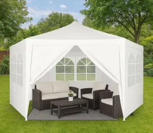 MultiGarden Záhradný párty stan Vivao 2x2 m biely