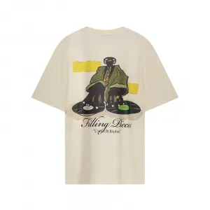 Filling Pieces T-Shirt DJ "Antique White" (422520500241-214)