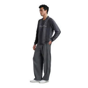 Filling Pieces Knit Football Jersey "Black/Grey" (422574500148-132)