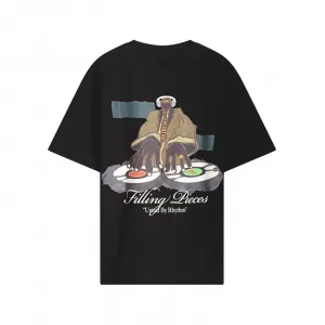 Filling Pieces T-Shirt DJ "Black" (422520500241-130)