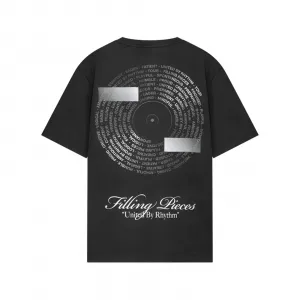 Filling Pieces T-Shirt "Vintage Black" (422520500240-136)