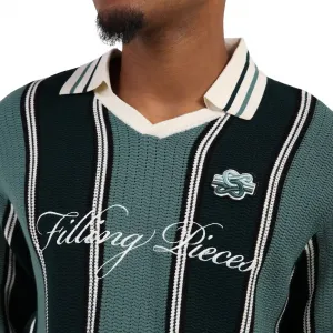 Filling Pieces Knit Football Jersey "Dark Green" (422574500148-191)