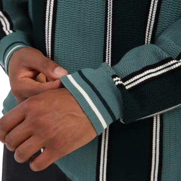 Filling Pieces Knit Football Jersey "Dark Green" (422574500148-191)