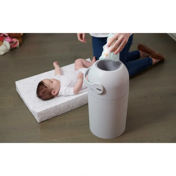 MAGIC Kôš na plienky, šedý