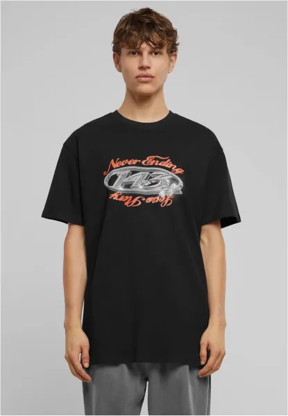Men's T-shirt Never ending... Black