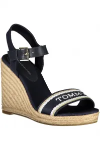 Dámske modré sandále Tommy Hilfiger