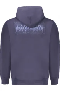 Modrá mikina Napapijri s kapucňou