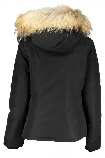 Dámska čierna zimná bunda Woolrich