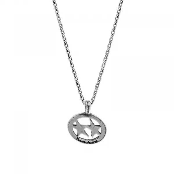 TwoJeys Silver Necklace "Superstar" (RBN001)